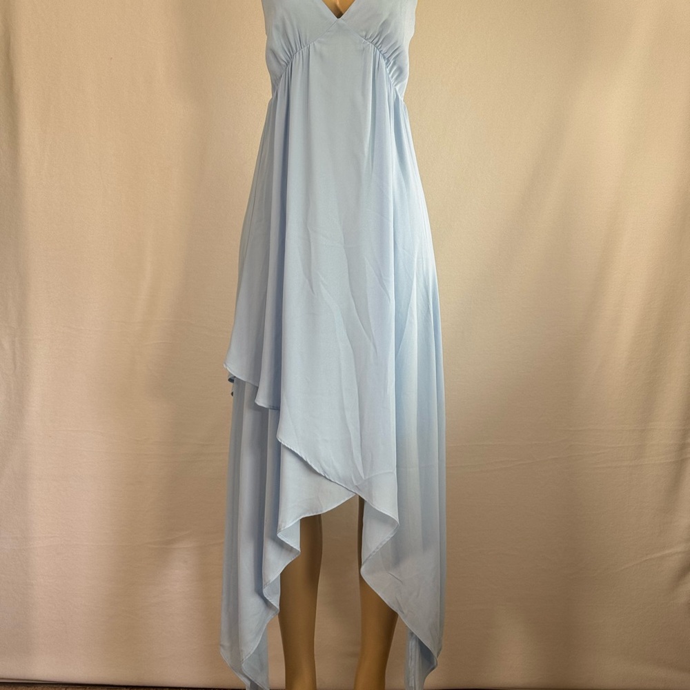 Krisa Blue High Low Sundress